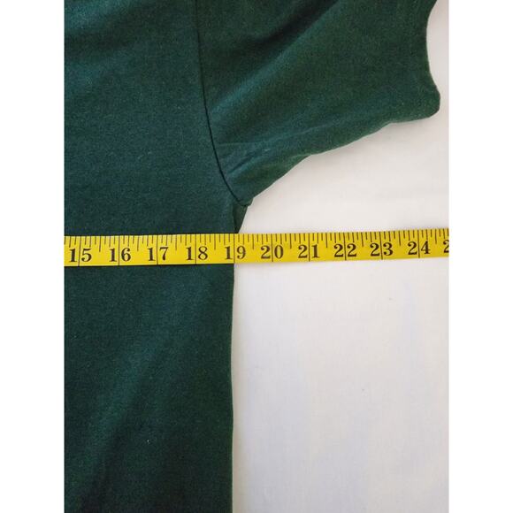 Vintage WWJD Shirt Tee What Would Jon Do Question Retro Casual Green 1990s M - Picture 5 of 6